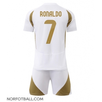 Billige Fotballdrakt Al-Nassr Cristiano Ronaldo #7 Replika Tredjedraktsett Barn 2024-25 Kortermet (med bukser)